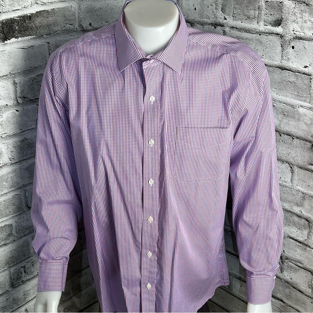 Lauren Ralph Lauren Slim Fit Gingham Print Dress Shirt - Picture 2 of 6